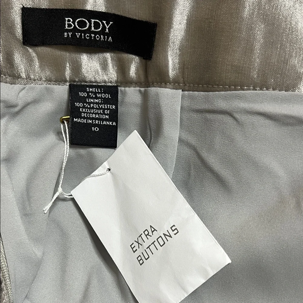 Victoria Secret Elegant Silver Women's Skirt